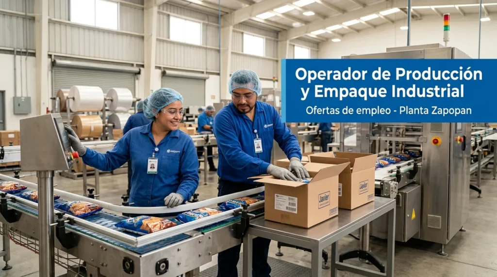 Operador de Producción y Empaque Industrial